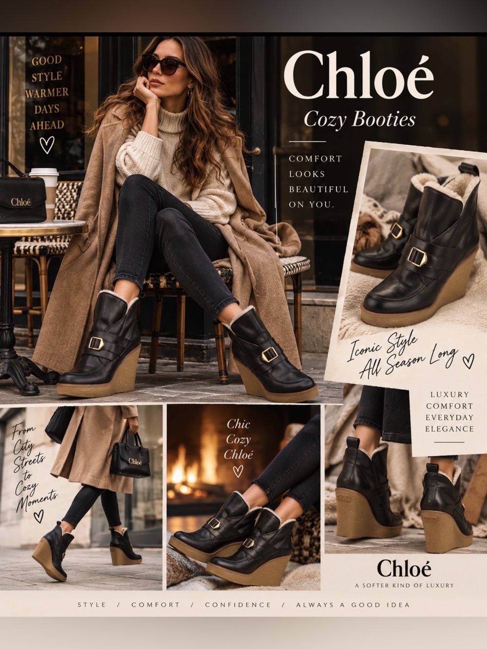 Chloe Cozy Booties